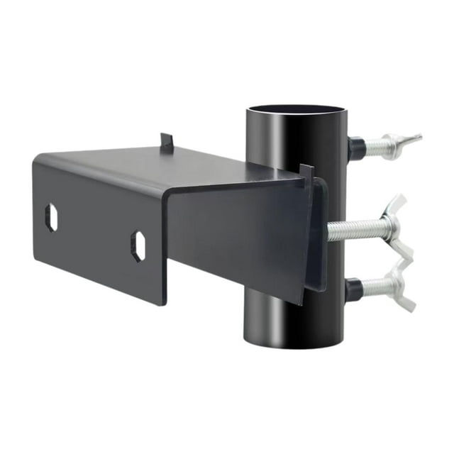 Almencla Adjustable Patio Umbrella Holder Parasol Clamp Bracket for Balcony Pool Deck Diameter 3.6cm