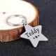 thumbnail image 4 of Collares De Perro Personalizados Etiquetas De Identificación De Mascotas Estrella De Acero Inoxidable Grabado Perro Gato-Plata-34x32.5mm BmatwkZeng Bmatwe Jersey, 4 of 5