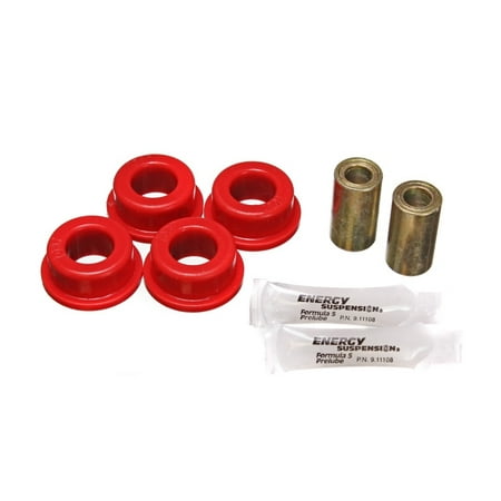 Jeep Rear Bushings - Energy Suspension 93-98 Jeep Grand Cherokee Red Rear Track Arm Bushing Set