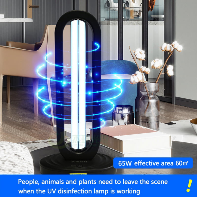 36W Remote Control Aynice Ultraviolet Germicidal Lamp UV Disinfection Light Mobile Quartz Tube 360 ° UV-C Cleaner Household Lamp