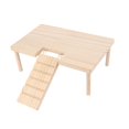thumbnail image 3 of S SERENABLE Hamster s Cage Accessory with Ladder Stable Hamster Stairs Pet Staircase L, 3 of 9