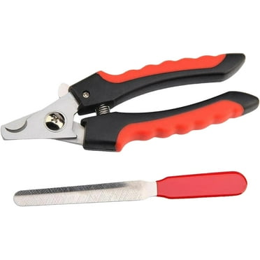 Dog Nail Clippers, Heavy Duty Pet Nail Clippers, Non Slip Handles for Extra Large, Medium, Dogs, Cat
