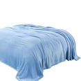 thumbnail image 2 of Yeciiwht Super Soft Warm Solid Warm Fleece Blanket, Comforter Blankets Twin/Twin XL, Reversible Lightweight Microfiber All Season Blanket, 39x59in, 2 of 6