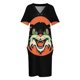 thumbnail image 3 of wild rockabilly retro Loose Pocket Dress summer clothes for women elegant chic women dresses promotion, 3 of 6