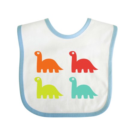 

Inktastic 4 Dinosaurs Gift Baby Boy or Baby Girl Bib