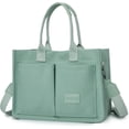 thumbnail image 1 of LHSHID Canvas Tote Bag for Women,Laptop Bag Work Tote Bag Women Crossbody Purse Handbag Shoulder Travel Messenger Gym Tote, 1 of 6