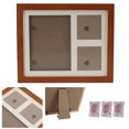 thumbnail image 4 of Marco De Fotos De Molde De Arcilla Para Perros, Marco De Fotos De Impresión De Pata De Mascota Inofensivo De Madera Natural Seguro Para Mantener Los Recuerdos Operación Simple ANGGREK Otros, 4 of 8