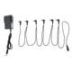 thumbnail image 1 of Pedal de efecto de guitarra eléctrica,Cadena de margaritas,Cable de alimentación para pedales de efectos de guitarra,Cable divisor de cable de 1 a 6 vías,Gatos redondos en ángulo recto, 1 of 9