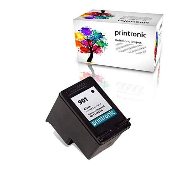 Printronic 901 Ink Printer Cartridge, for Officejet 4500/J4525, Black