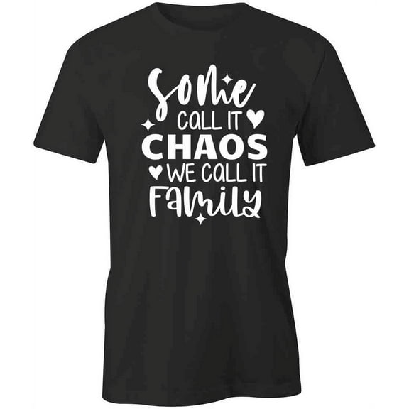 We Call It Family T-Shirt | Happy Home Black Tee Gift