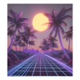 thumbnail image 6 of Yayeee Magnetic Dishwasher Cover for The Front Decoration Home Kitchen Machine Sticker Protector, Night Purple Road, 6 of 6