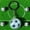 10 Keychains, variant on Soccer Shaped Whistles, 2.17in, Multicolor, with Lanyard, Loud Sound, Plastic, for Parties/Sports Events, 10-Pack