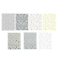 thumbnail image 7 of Nail Stickers DIY Wild Stamping English Star Nail Decals for Home Decoration and Nail Salon Use, 7 of 7