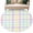 Pink Blue Yellow, variant on Round Rug 6Ft Washable Non-Slip, Green Beige Plaid Circle Area Rugs for Living Room Bedroom, Buffalo Farmhouse Art Checkered Indoor Floor Mats Carpet Runner for Home Decor Aesthetic