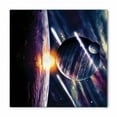 thumbnail image 1 of Galaxy Bandana, Planet Earth Stardust, Unisex Head and Neck Tie, by Ambesonne, 1 of 2