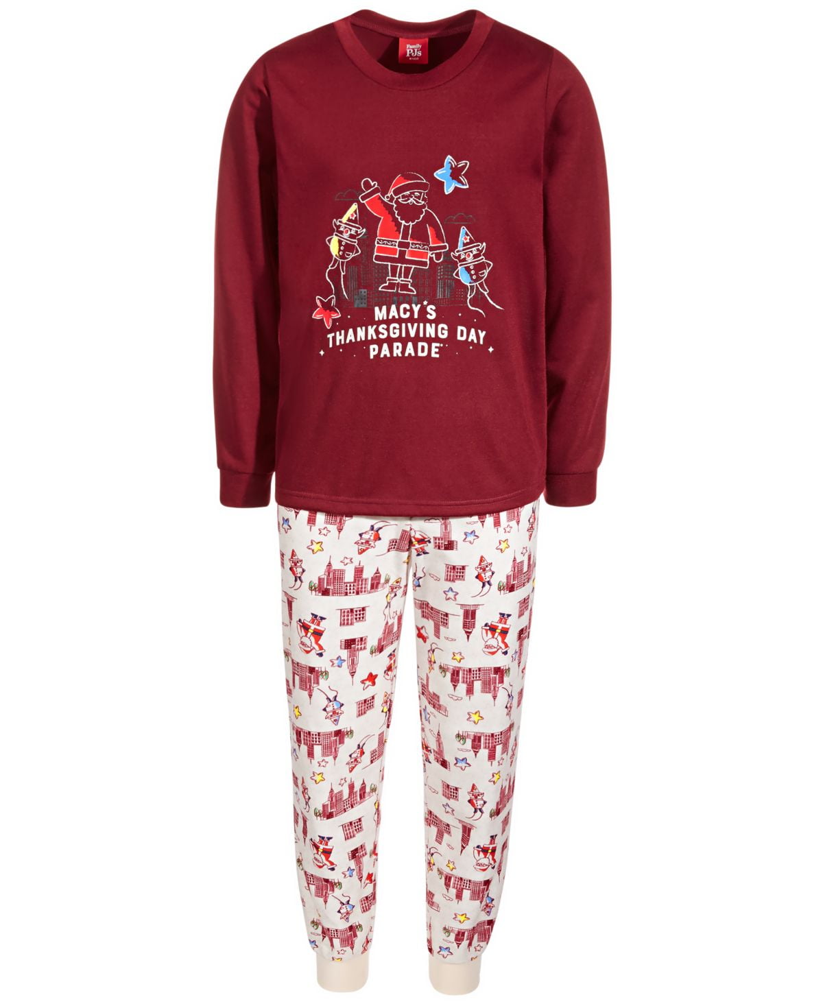 Family Pajamas Little & Big Kids Matching 2-Pieces Thanksgiving Day ...
