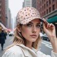 thumbnail image 7 of Pastoral Style Boho Baseball Cap – Vintage Geometric Minimalist Dad Hat with Ink Sketch Print, Retro Rustic Tribal Aesthetic Cap for Outdoor Hiking and Casual Wear, 7 of 7