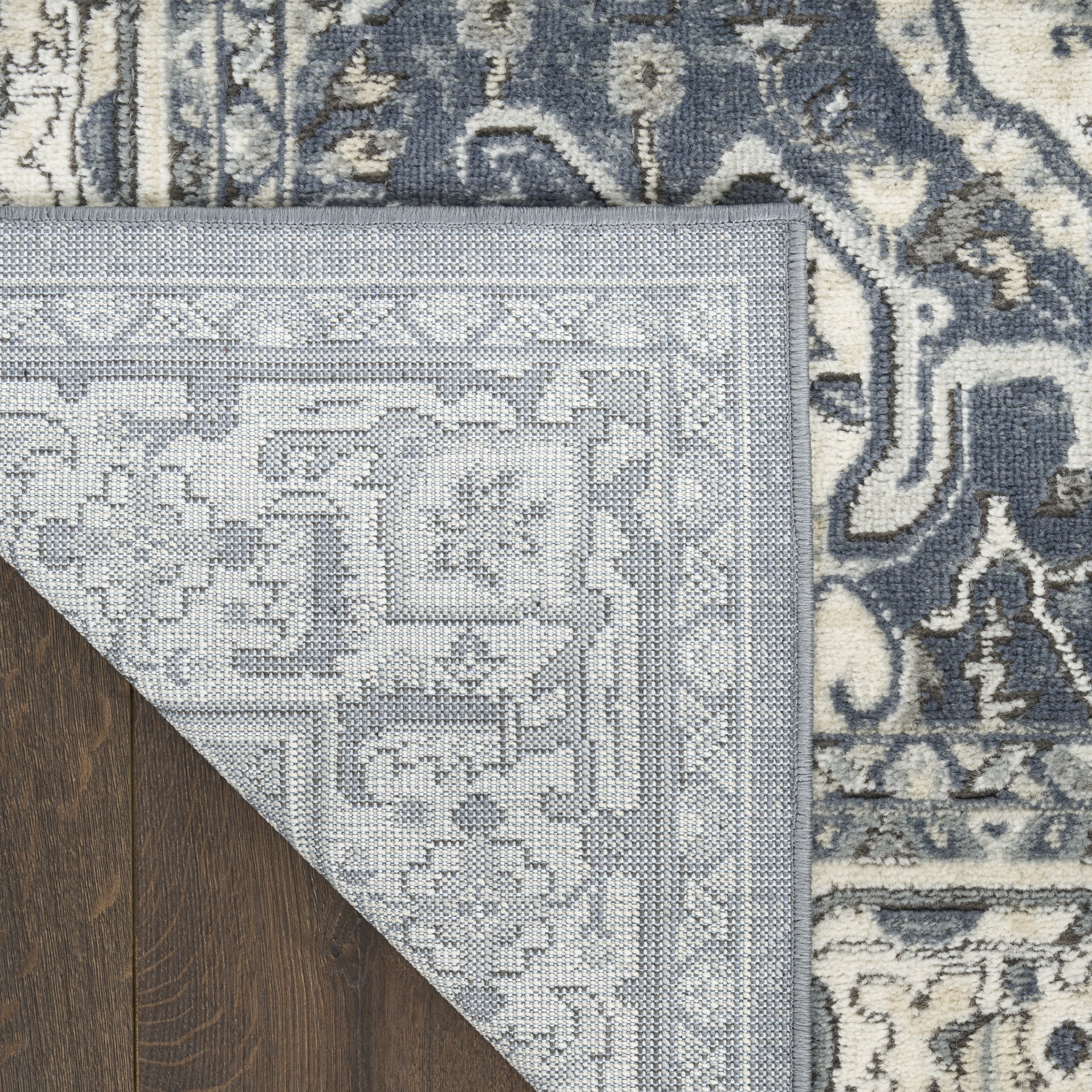 Nourison Concerto 2'2" x 7'6 Navy Ivory Indoor Rug