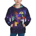 thumbnail image 4 of Wings-of-Fire Dragon Kids' Hoodie 3d Print Sweatshirt Soft Pullover Hooded With Big Pockets For Boys Or Girls Medium, 4 of 8