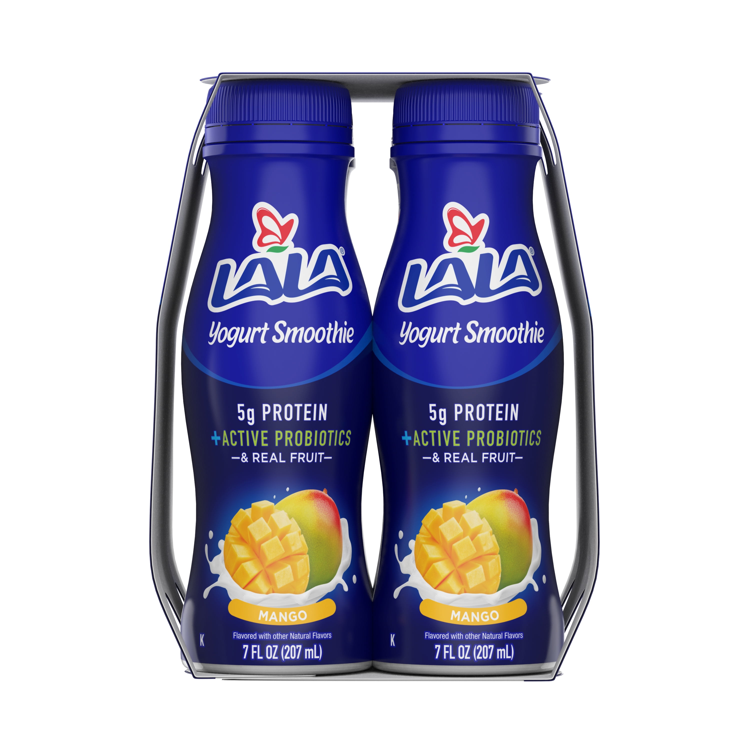 LALA Mango Yogurt Drink with Protein and Probiotics, 7 fl oz, 4 Count