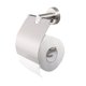 thumbnail image 2 of Soporte de papel higiénico de acero inoxidable Soporte de rollo de papel higiénico montado en la pared para baño, acabado cepillado con cubierta de agua Ormromra 2035010-1, 2 of 8