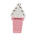 thumbnail image 2 of Luz de noche decorativa de madera con forma de helado, letrero de neón bonito, ambiente romántico Blanco rosa, 2 of 9