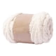 thumbnail image 2 of 2 piezas de hilo de lana gruesa, tubo suave, hilo gigante para tejer macramé artesanal Beige Blanco y Azul Lago, 2 of 9