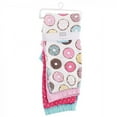 thumbnail image 2 of Hudson Baby Infant and Toddler Girl Cotton Leggings 4pk, Donuts, 6 Years, 2 of 2