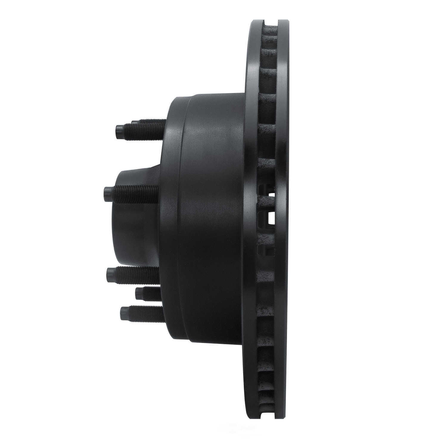 Dynamic Friction Company 633-54136L DFC Brake Rotor - Drilled And Slotted - Black