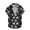 Black, variant on Stamzod Hawaiian Shirt for Men Summer Beach Casual Short Sleeve Button Down Shirts Oversized Printed Tropical Vacation Shirts Purple XXL