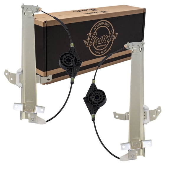 Brock Window Regulator w/o Motor for 1994-1997 Town Car Front Set F3VY5423209A