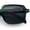Green Tortoise - Black, variant on Retro Vintage Vibe Mid Temple Horn Rim Hipster Fashion Sunglasses All Black