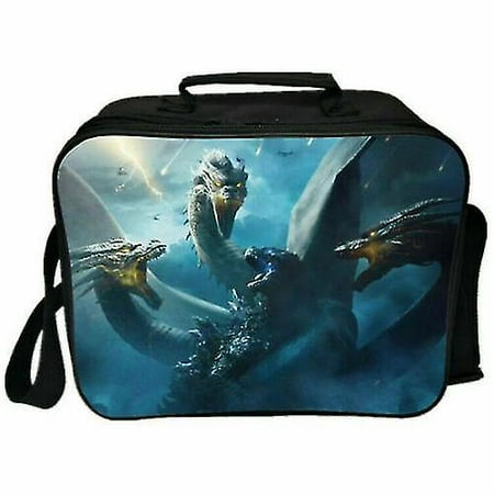 Godzilla Portable Duty Lunch Bag Kids Lunch Box Insulated Food Cooler