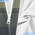 thumbnail image 4 of Gray and Yellow Pattern Men’s Hoodies Sweatshirt with Full Zip Pockets Fleece Jackets, 4 of 8
