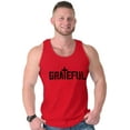 thumbnail image 5 of Grateful Thankful Christian Jesus Tank Top T Shirts Men Women Brisco Brands M, 5 of 6
