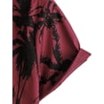 thumbnail image 3 of Mens 100% Cotton Hawaiian Shirts Button Down Short Sleeve Beach Shirts Summer Casual Aloha Shirts, 3 of 10