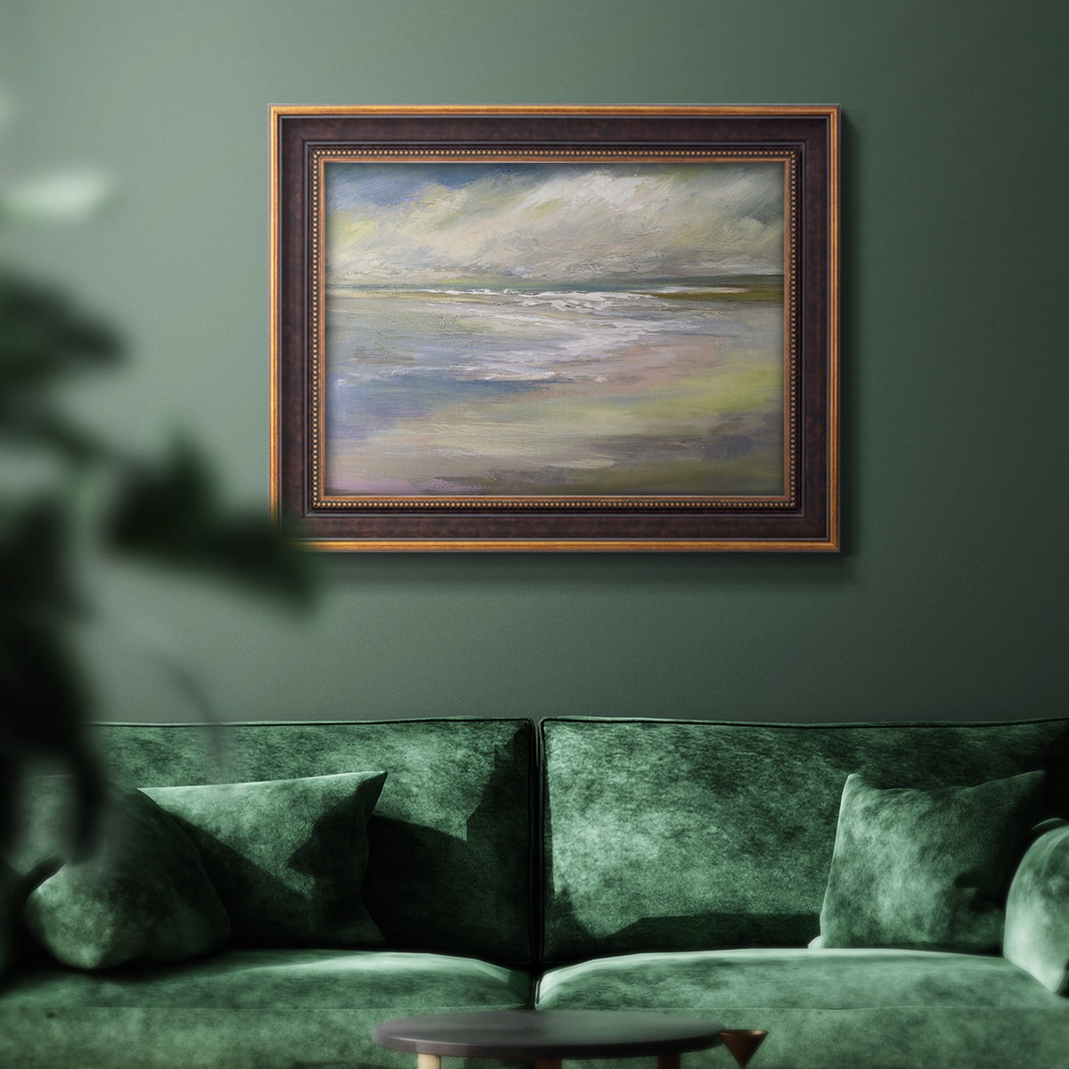 Beach Light II Premium Framed Canvas- Ready to Hang