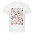 thumbnail image 4 of Bingfone Passport Stamp Men'S Loose Fit Short-Sleeve Pocket T-Shirt, 4 of 7