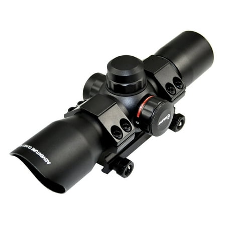 SNIPER  Compact Scope Red/green Dot, Superior quality precision lens, Aircraft, One Tube Build up, Ring Mount (Best Scope For Paintball Sniper)