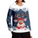 thumbnail image 1 of WILLBEST Sudadera con Capucha de Estilo Acogedor, Manga Larga, Estilo Casual, con Estampado Festivo para Comodidad y Calidez Diarias Chica​​, 1 of 5