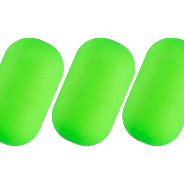 30 Pack Fishing Rig Floats Pompano Floats Walleye Rig Lure Making Accessories Surf Fishing Foam Snell Bobbers Green Large-2/3*2/5"