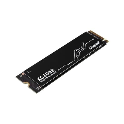 Kingston SSD KC3000, 2048 GB, M.2 2280, NVMe PCIe Gen 4.0, Lectura: 7000MB/s y Escritura: 7000MB/s, SKC3000D/2048G