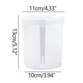 thumbnail image 3 of Dvkptbk Fruit Draining Storage Bucket Food Grade Storage Box with Lid Portable Snack Dried Fruit Fruit Bucket Refrigerator Storage Bucket Kitchen Essentials, 3 of 9