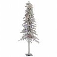 thumbnail image 1 of Vickerman A807462LED 6' x 33'' Flocked Alpine 490T 200MU LED, 1 of 2