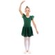 thumbnail image 5 of Maillots de ballet con falda para niñas EQSJIU verde oscuro de 9 a 10 años, 5 of 7