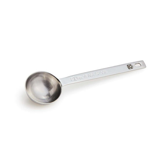 King Arthur Baking Company Yeast Measuring Spoon, 18/8 Stainless Steel, Holds 2-1/4 Teaspoons