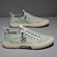 thumbnail image 2 of Zapatos de hombre de corte bajo, transpirables, de tela de seda de hielo de alta calidad para las cuatro estaciones, zapatos ligeros con hojas, 2 of 6