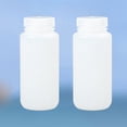 thumbnail image 2 of 2 Pcs Bouteille de Réactif de Laboratoire à Grand Ouverture Matériau HDPE Design Étanche 7.3x7.3x16.5 Po, 2 of 8