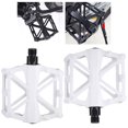 thumbnail image 2 of Hearth & Gear Pedal Aluminum Bearing Bike Pedals With 16 Pins Lightweight Platform Pedals Universal 9/16" Bike Pedal For Road Bike compatible with Motor for 3 Wheel Bike Rear Bike Rack Rear Bike Light, 2 of 4