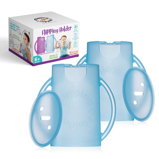 Soporte giratorio para bolsa de comida, snack infantil sin desorden